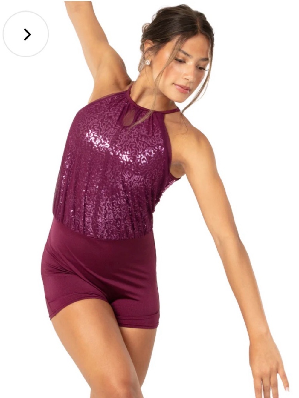 Alexandra Collection Endless Love Sequin Dance Costume Sz Y12
